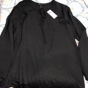 Brand new black BCBG Top size small